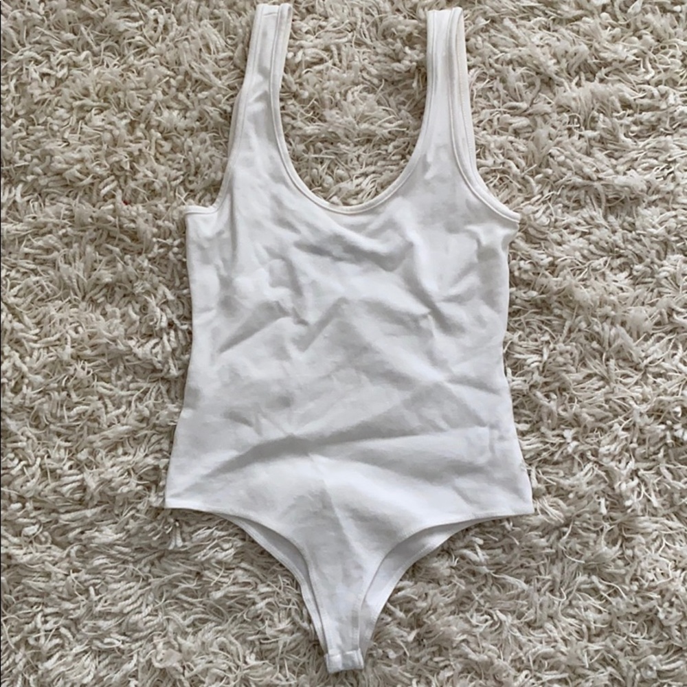 White Gilbert bodysuit